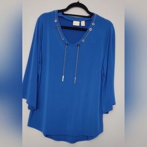 Chicos Tunic Top Sz 2= L